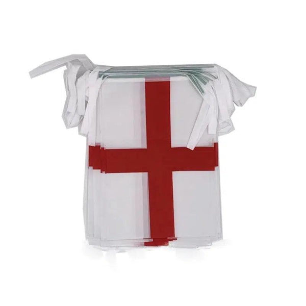 England Flag Bunting Banner - 20Pcs