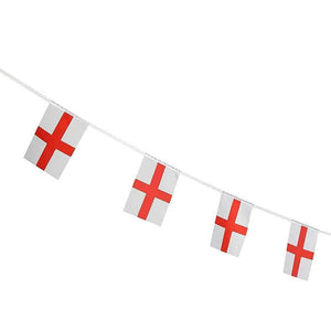 England Flag Bunting Banner - 20Pcs