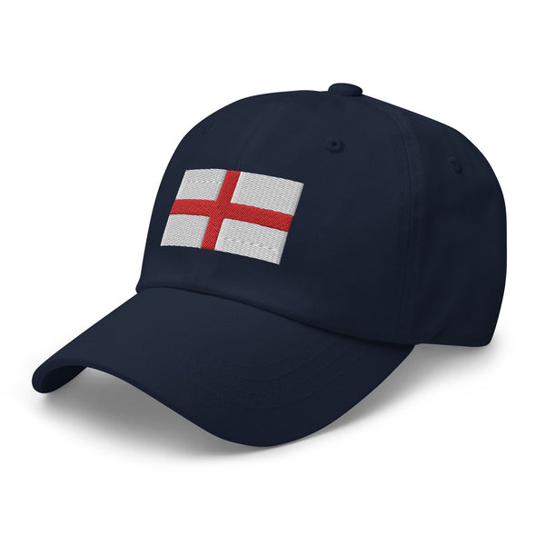 England Flag Cap - Adjustable Embroidered Dad Hat