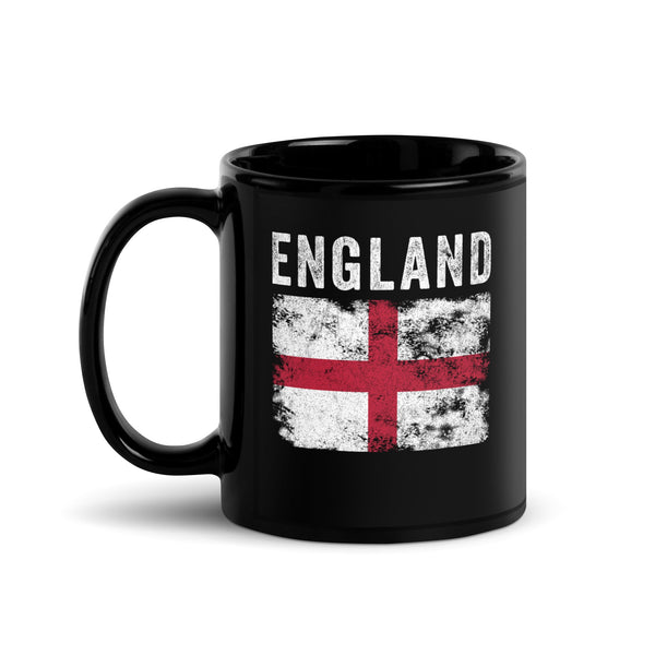 England Flag Distressed - English Flag Mug