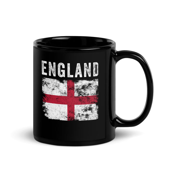 England Flag Distressed - English Flag Mug