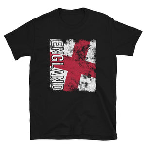 England Flag Distressed T-Shirt
