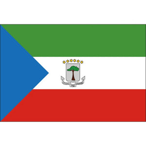 Equatorial Guinea Flag - 90x150cm(3x5ft) - 60x90cm(2x3ft)