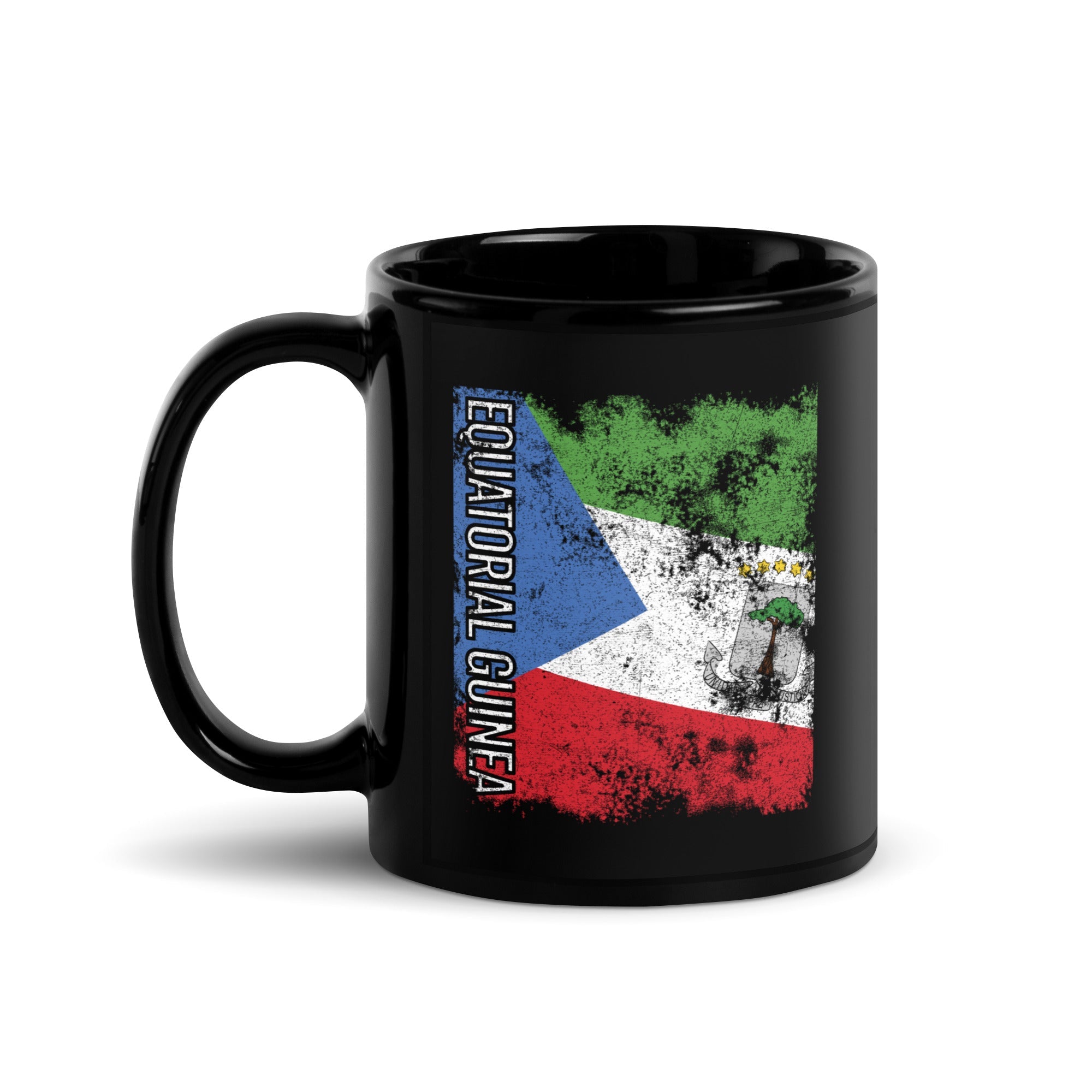 Equatorial Guinea Flag - Distressed Flag Mug