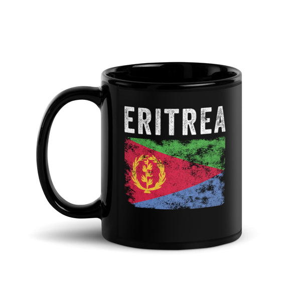 Eritrea Flag Distressed - Eritrean Flag Mug