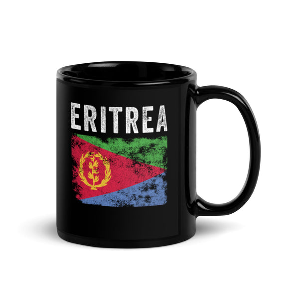 Eritrea Flag Distressed - Eritrean Flag Mug