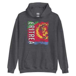 Eritrea Flag - Distressed Flag Hoodie