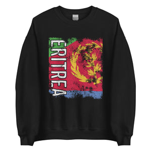 Eritrea Flag - Distressed Flag Sweatshirt