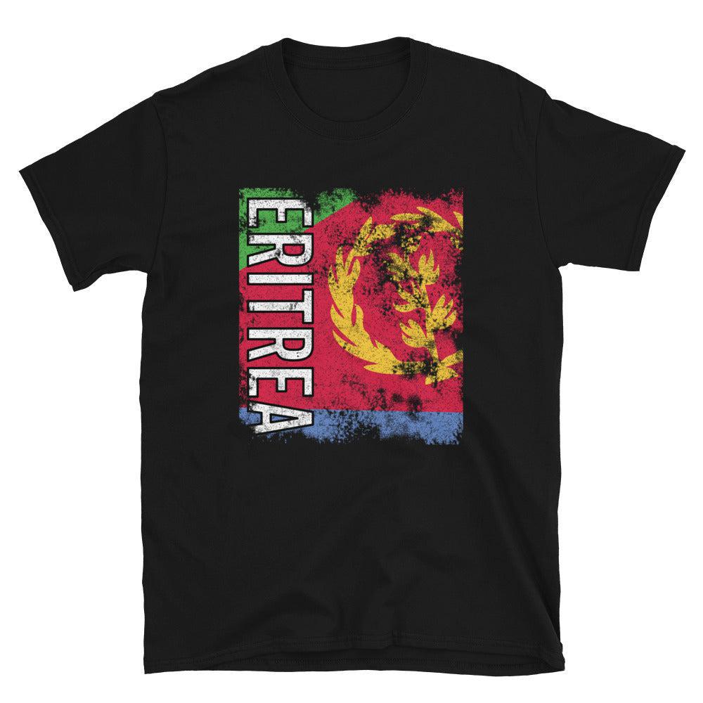 Eritrea Flag Distressed T-Shirt