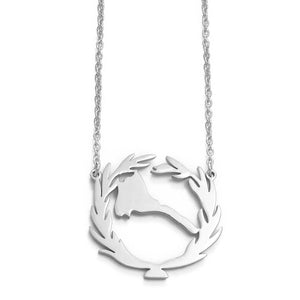 Eritrea Flag Map Necklace