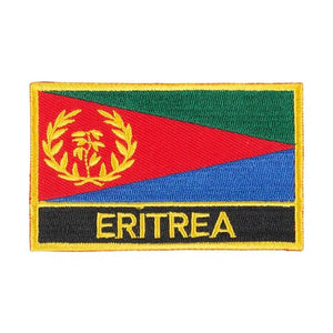 Eritrea Flag Patch - Sew On/Iron On Patch