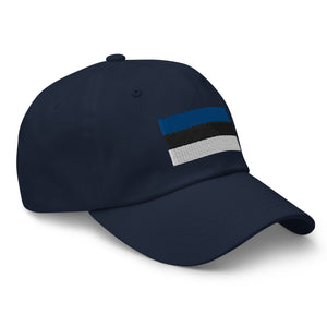 Estonia Flag Cap - Adjustable Embroidered Dad Hat