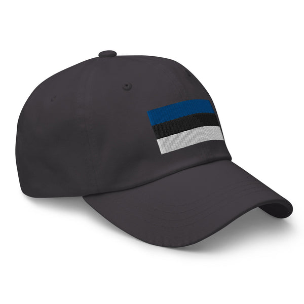 Estonia Flag Cap - Adjustable Embroidered Dad Hat