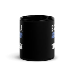 Estonia Flag Distressed - Estonian Flag Mug