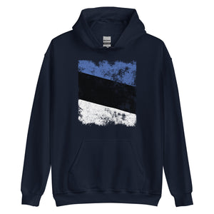 Estonia Flag Hoodie