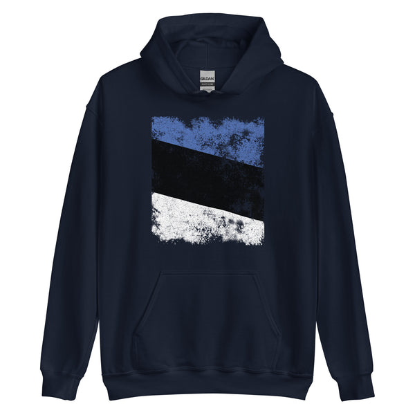 Estonia Flag Hoodie