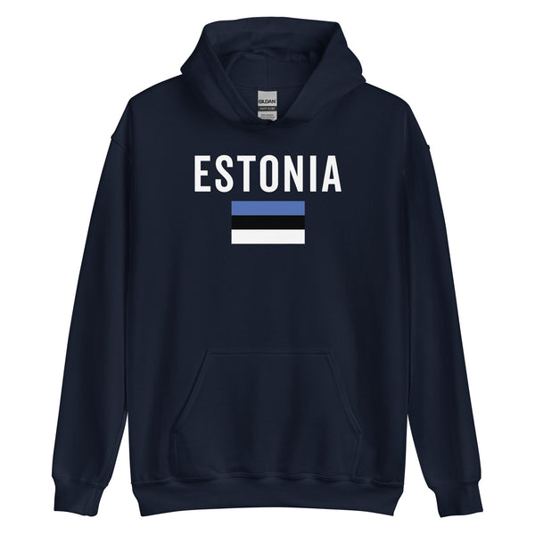 Estonia Flag Hoodie