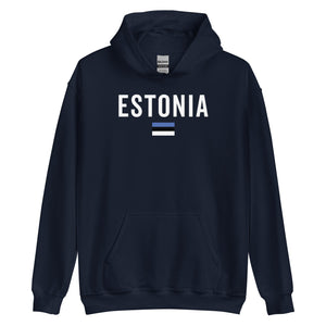 Estonia Flag Hoodie