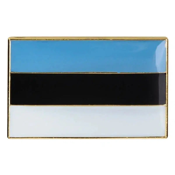 Estonia Flag Lapel Pin - Enamel Pin Flag