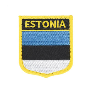 Estonia Flag Patch - Sew On/Iron On Patch