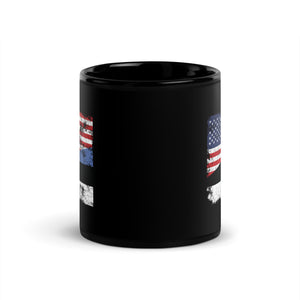 Estonia USA Flag Mug