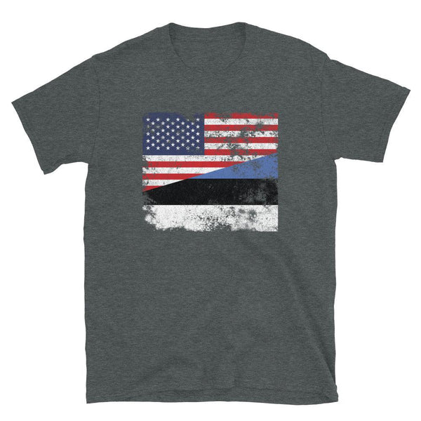 Estonia USA Flag T-Shirt