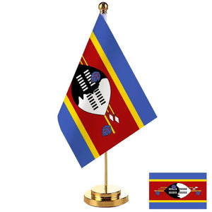 Eswatini Desk Flag - Small Office Table Flag