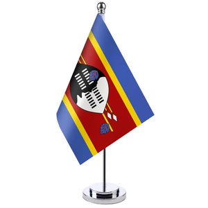 Eswatini Desk Flag - Small Office Table Flag