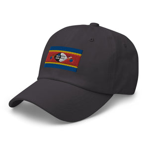 Eswatini Flag Cap - Adjustable Embroidered Dad Hat