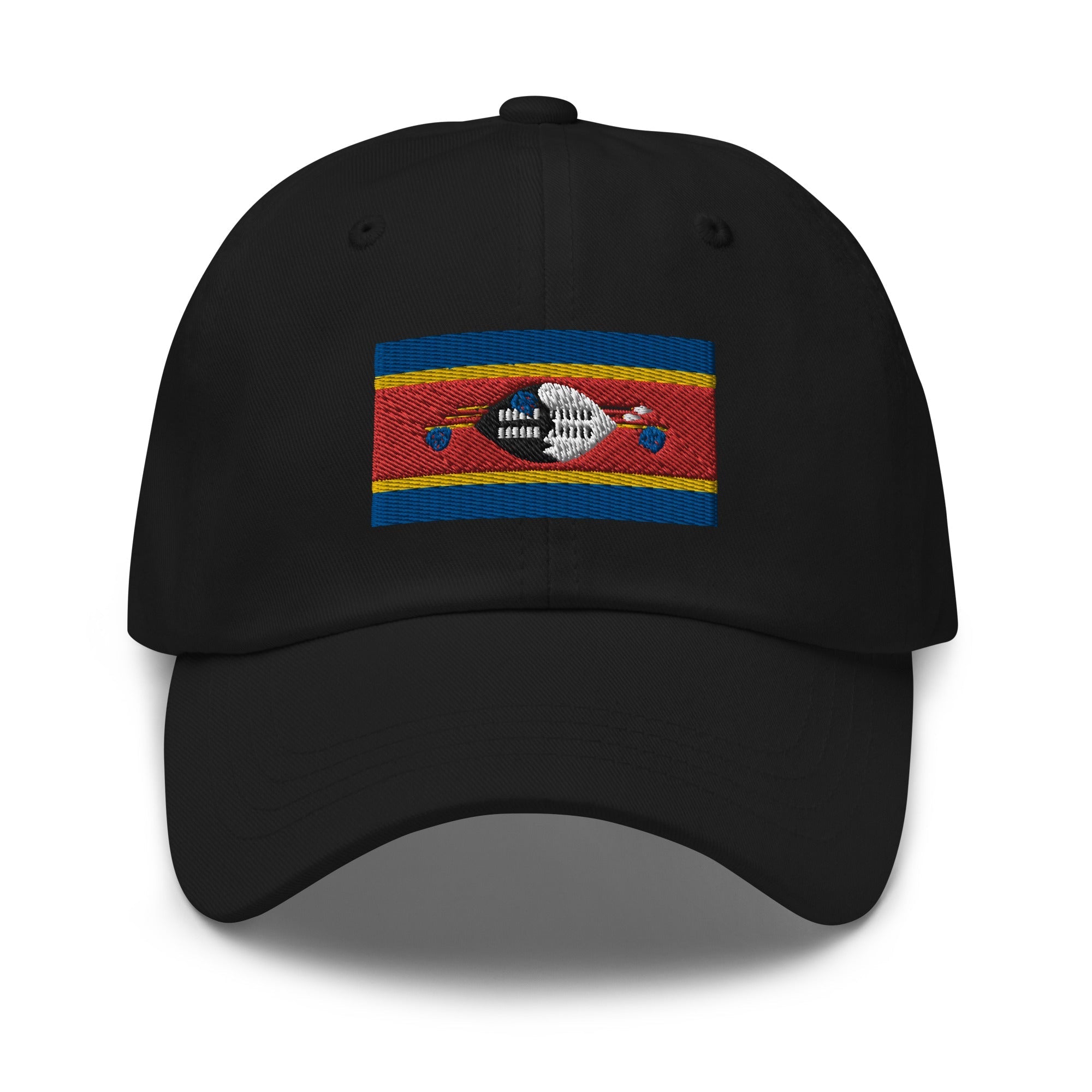 Swaziland Flag Cap - Adjustable Embroidered Dad Hat