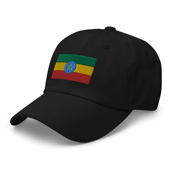 Ethiopia Flag Cap - Adjustable Embroidered Dad Hat