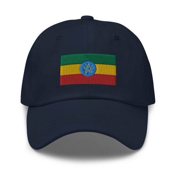 Ethiopia Flag Cap - Adjustable Embroidered Dad Hat