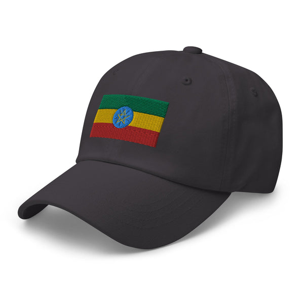 Ethiopia Flag Cap - Adjustable Embroidered Dad Hat