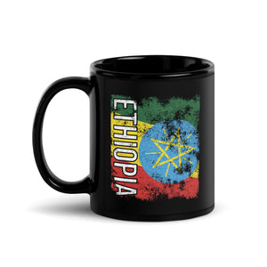 Ethiopia Flag - Distressed Flag Mug