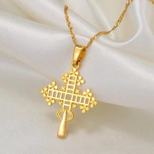 Ethiopian-Eritrean Cross Pendant Necklace Collection