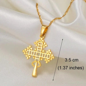 Ethiopian-Eritrean Cross Pendant Necklace Collection
