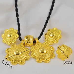 Ethiopian Jewelry Set - Ethiopia Necklace