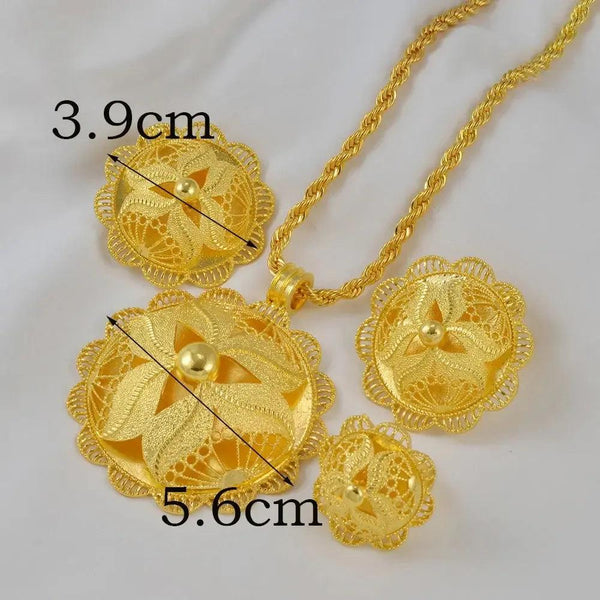 Ethiopian Jewelry Set - Ethiopia Necklace
