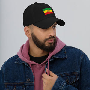 Ethiopian Lion of Judah Flag Cap - Adjustable Dad Hat