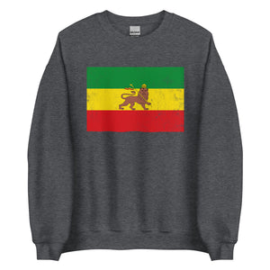 Ethiopian Lion of Judah Flag Sweatshirt