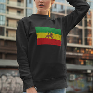 Ethiopian Lion of Judah Flag Sweatshirt