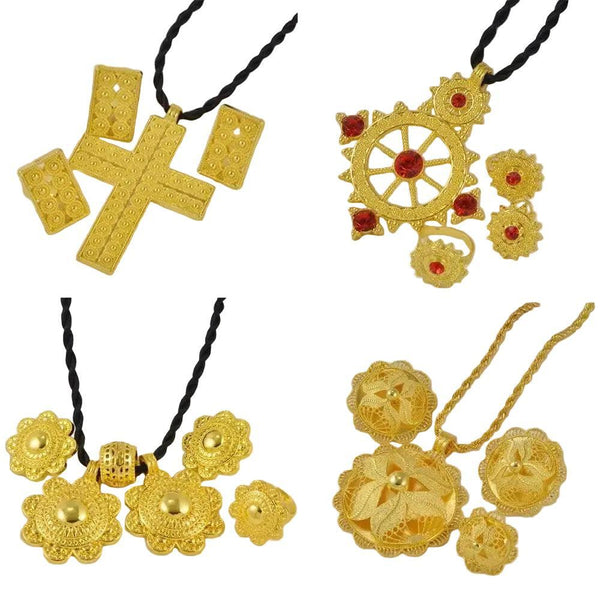Ethiopian Jewelry Set - Ethiopia Necklace