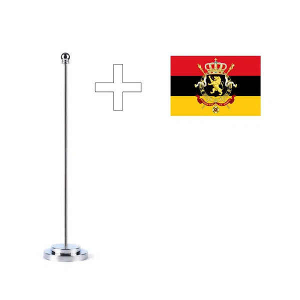 European Empire Desk Flag Collection - Small Office Table Flag