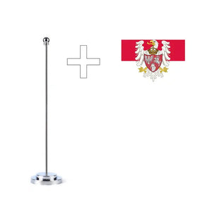 European Empire Desk Flag Collection - Small Office Table Flag