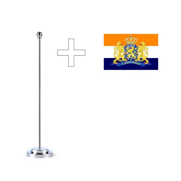 European Empire Desk Flag Collection - Small Office Table Flag