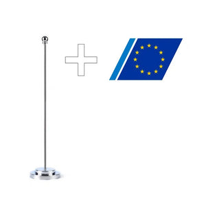 European Organizations Desk Flags - Small Office Table Flag