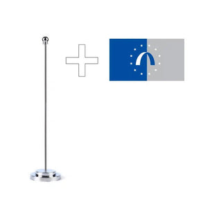 European Organizations Desk Flags - Small Office Table Flag