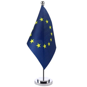 European Organizations Desk Flags - Small Office Table Flag