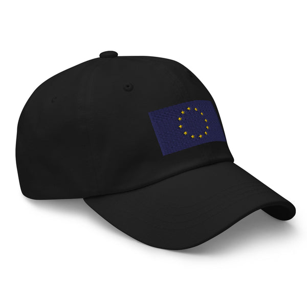 European Union Flag Cap - Adjustable Embroidered Dad Hat