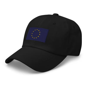 European Union Flag Cap - Adjustable Embroidered Dad Hat